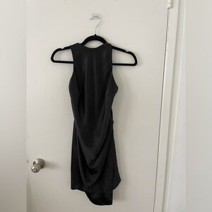 Showpo Black Backless Dress